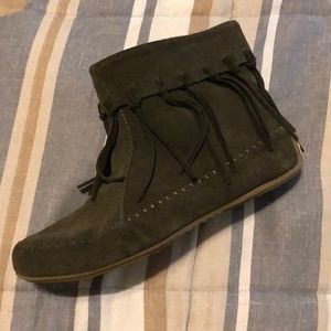 Indoor outdoor bootie slippers